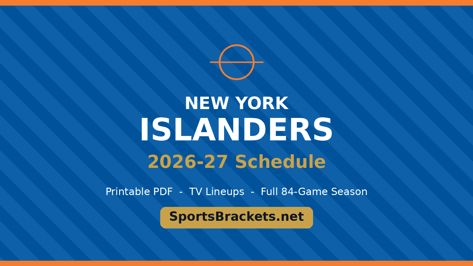 nhl-hero-new-york-islanders - Sports Brackets New York Islanders 2026-27 schedule printable schedule