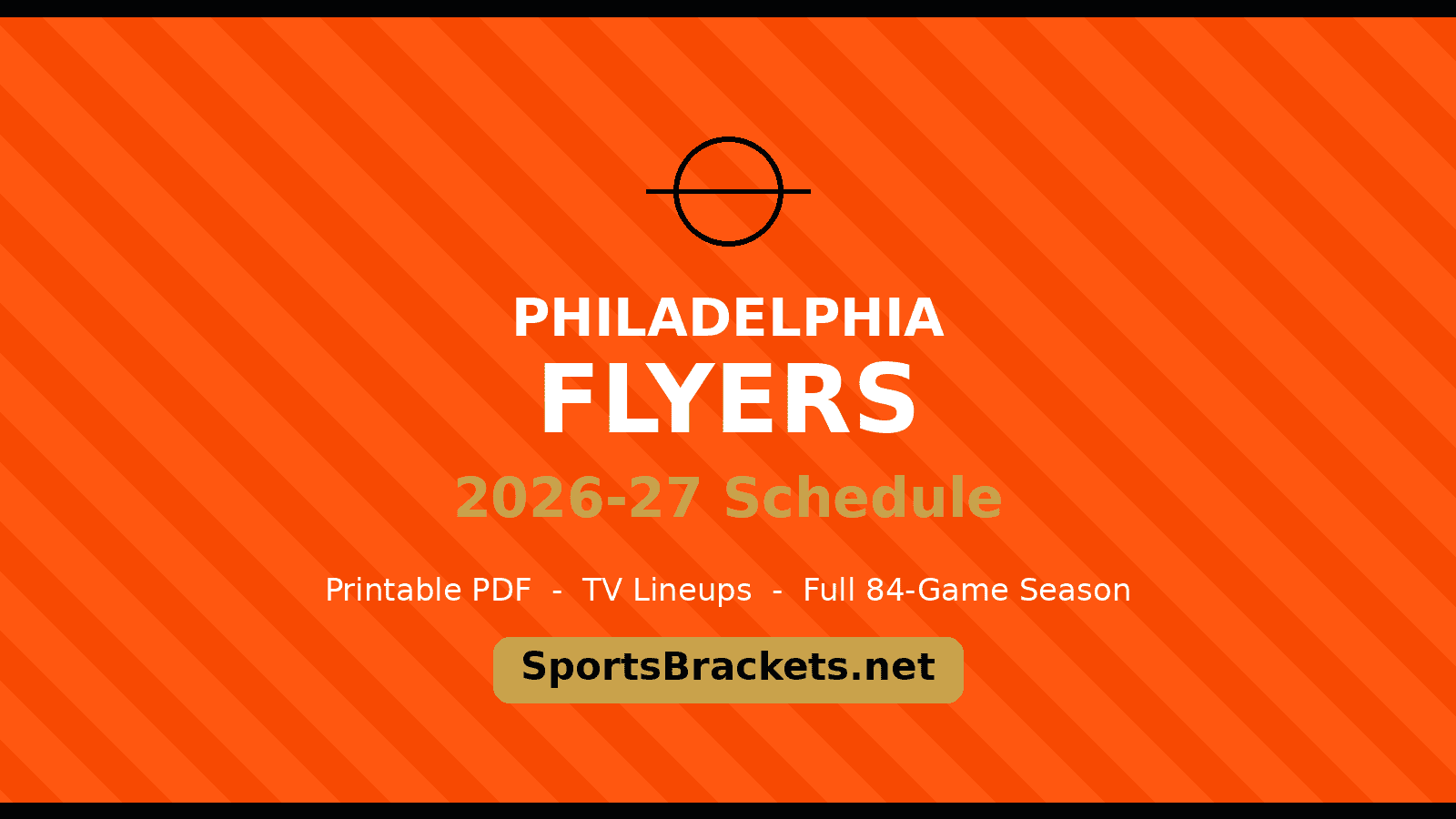 Philadelphia Flyers 2026-27 schedule printable schedule