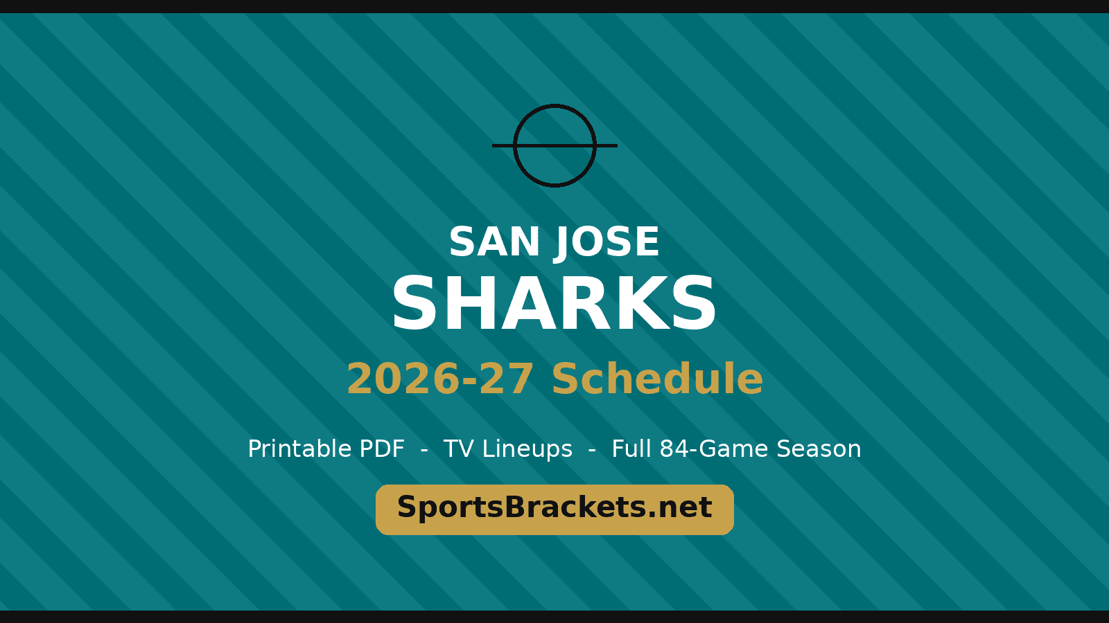 nhl-hero-san-jose-sharks - Sports Brackets San Jose Sharks 2026-27 schedule printable schedule