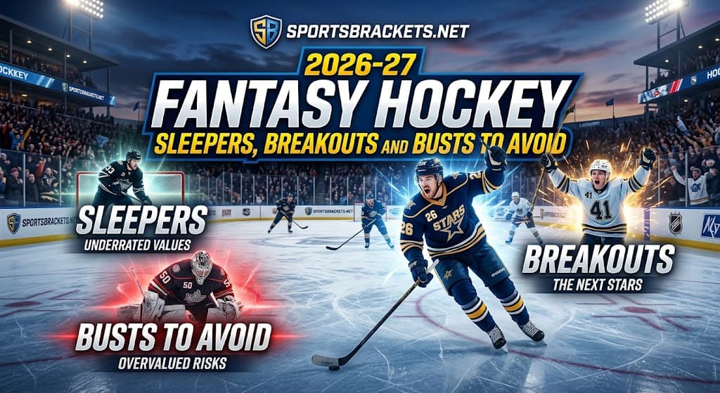 Fantasy-Hockey-Sleepers-Breakouts - Sports Brackets