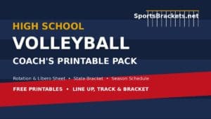 Read more about the article Volleyball Lineup Sheet: Free Printable Rotation, Libero Tracker & State Bracket