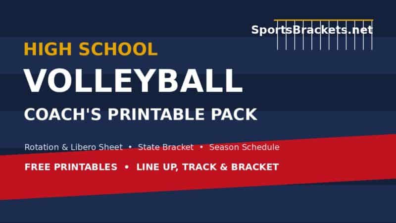 Printable Volleyball Roster Form.pdf Volleyball Lineup Sheet: Free Printable Rotation, Libero Tracker & Bracket