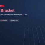 High school football playoff bracket printable with 8-team and 16-team single-elimination brackets