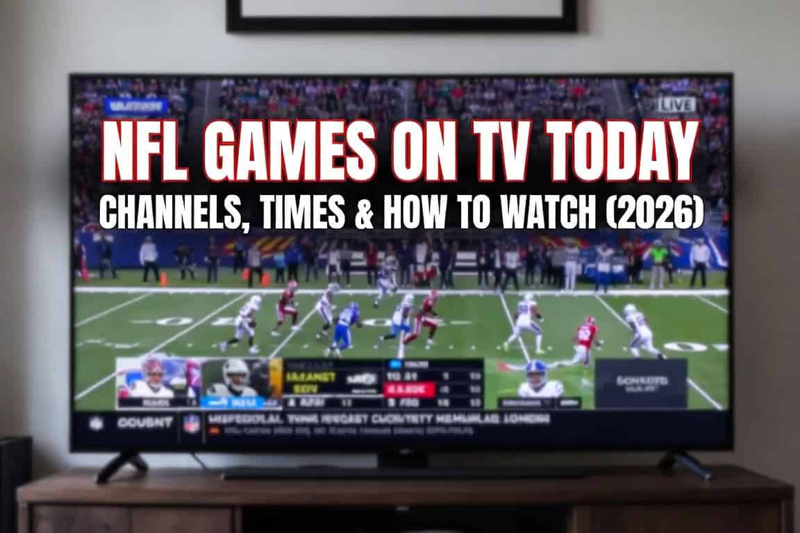 NFL games on TV today - channels, times and how to watch