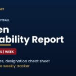 2026 Big Ten availability report printable tracker and cheat sheet
