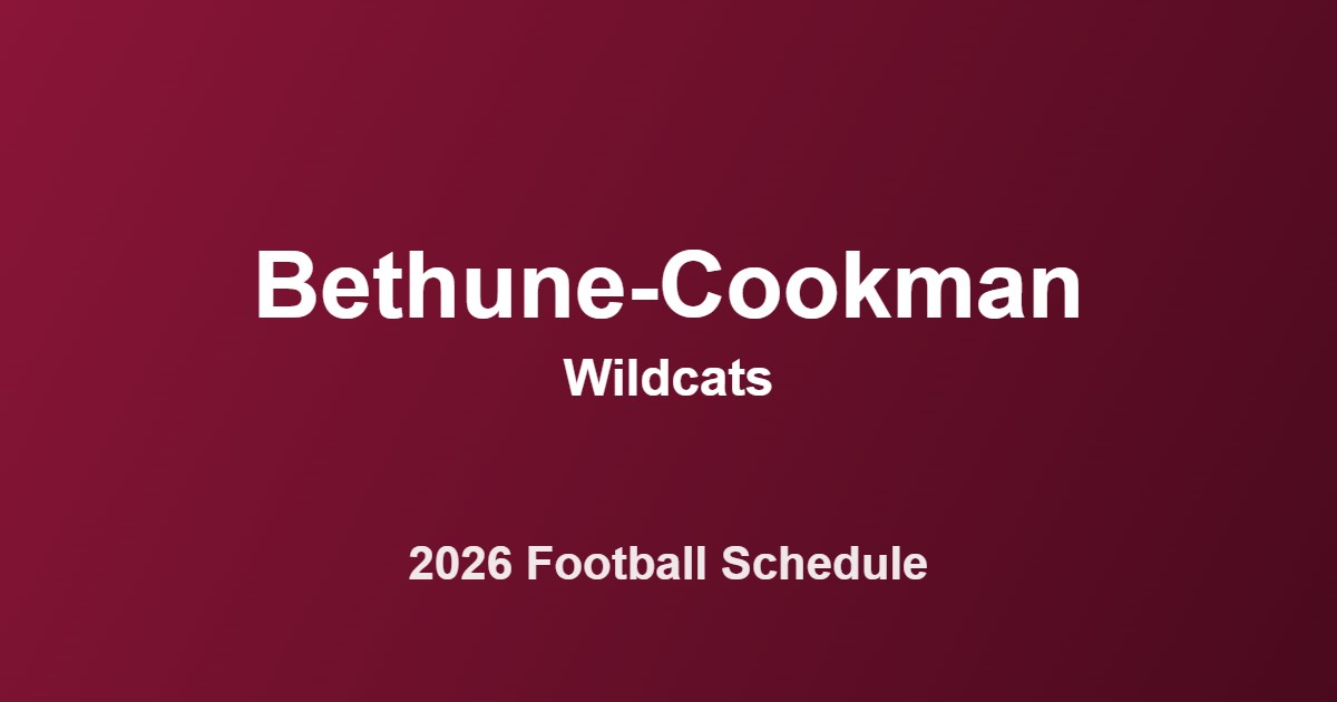 2026 Bethune-Cookman Wildcats football schedule
