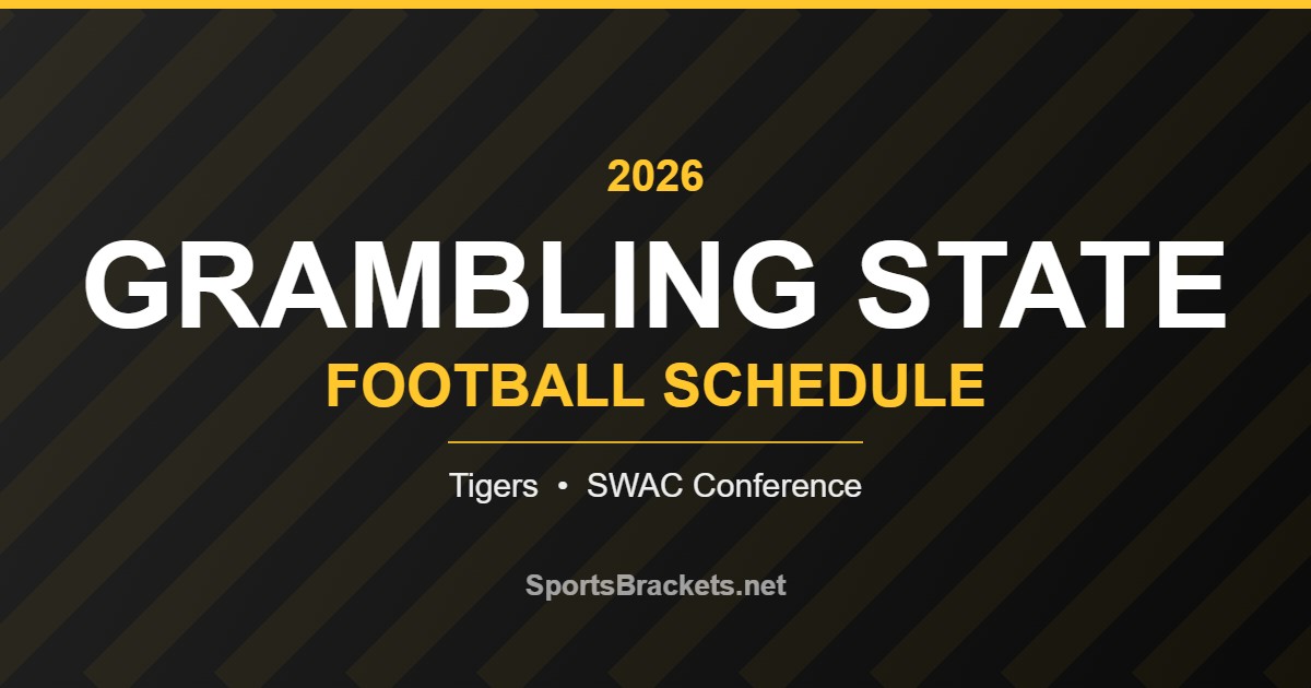 2026 Grambling State Tigers football schedule