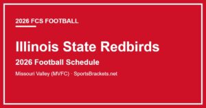 2026 Illinois State Redbirds football schedule