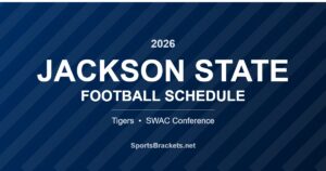 2026 Jackson State Tigers football schedule