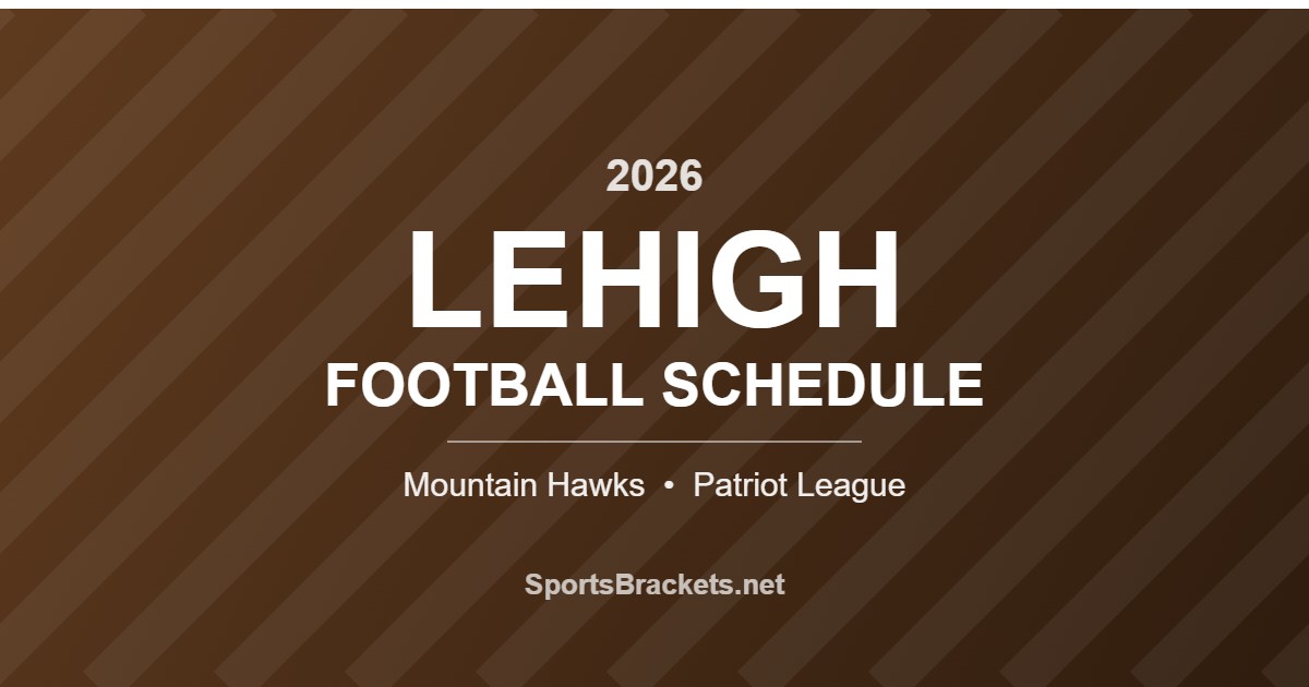 2026 Lehigh Mountain Hawks football schedule