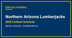 2026 Northern Arizona Lumberjacks football schedule