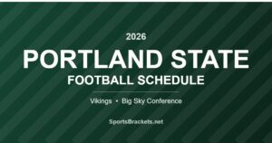 2026 Portland State Vikings football schedule