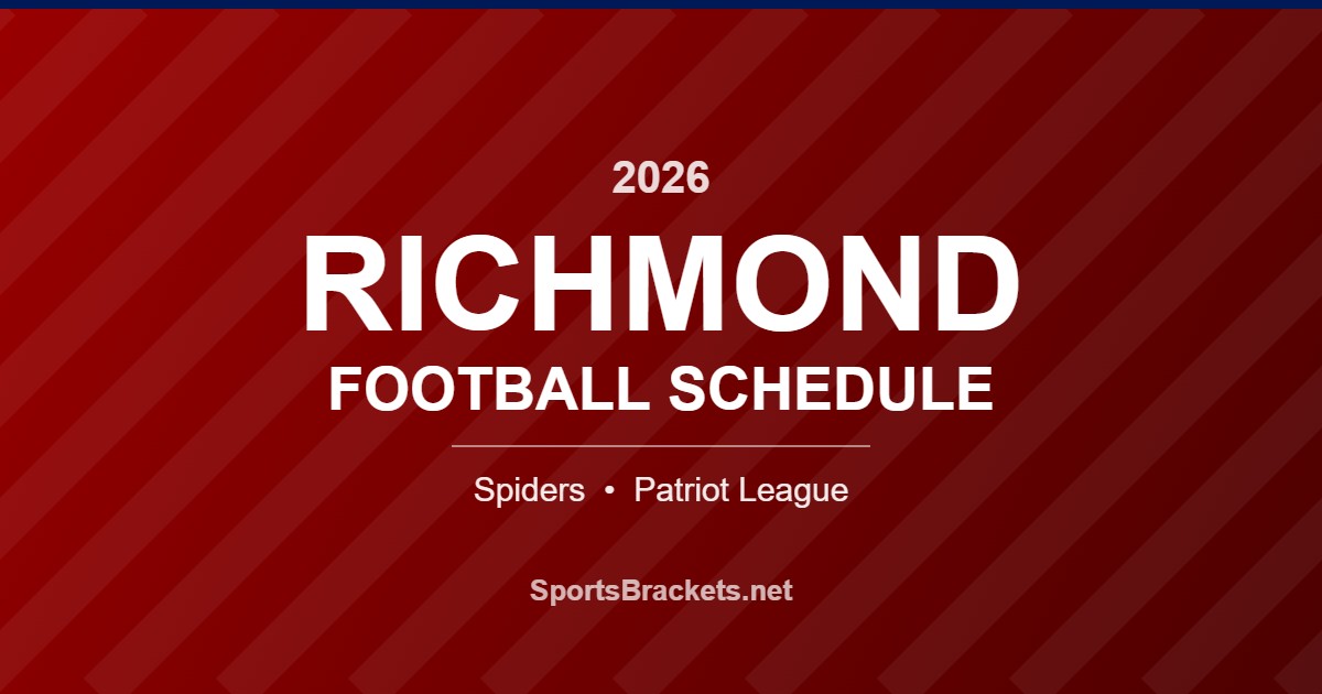 2026 Richmond Spiders football schedule
