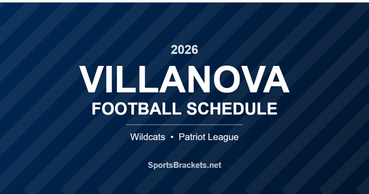 2026 Villanova Wildcats football schedule
