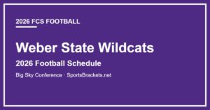 2026 Weber State Wildcats football schedule