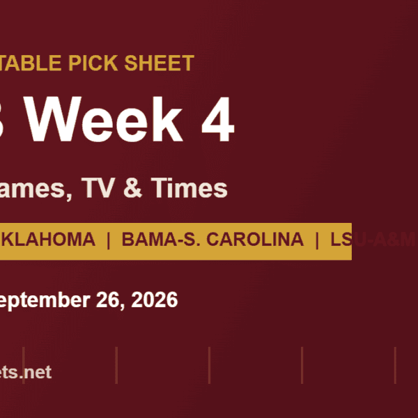 2026 Alabama State Hornets Football Schedule + Printable PDF