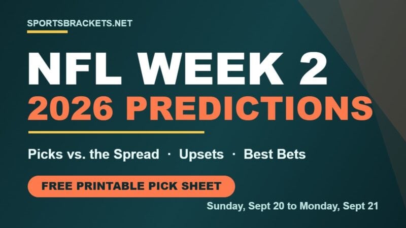 Print Risk Ladder 2026 NFL Week 1 Predictions: Picks, Upsets & Best Bets (Printable)