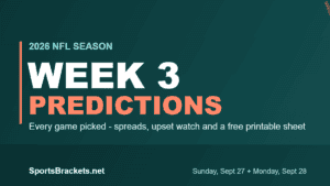 2026 NFL Week 3 predictions featured graphic