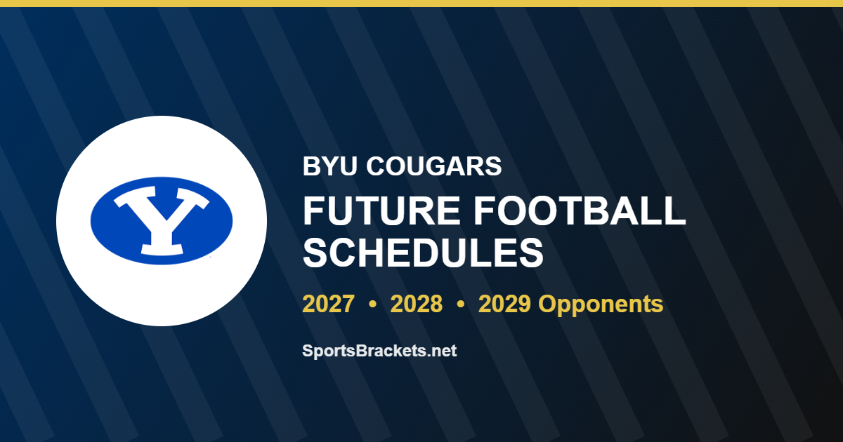 BYU future football schedule for 2027