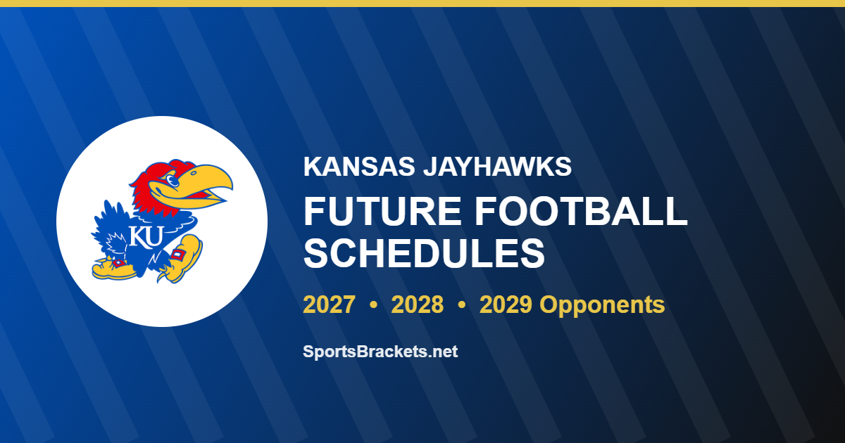 Kansas future football schedule for 2027