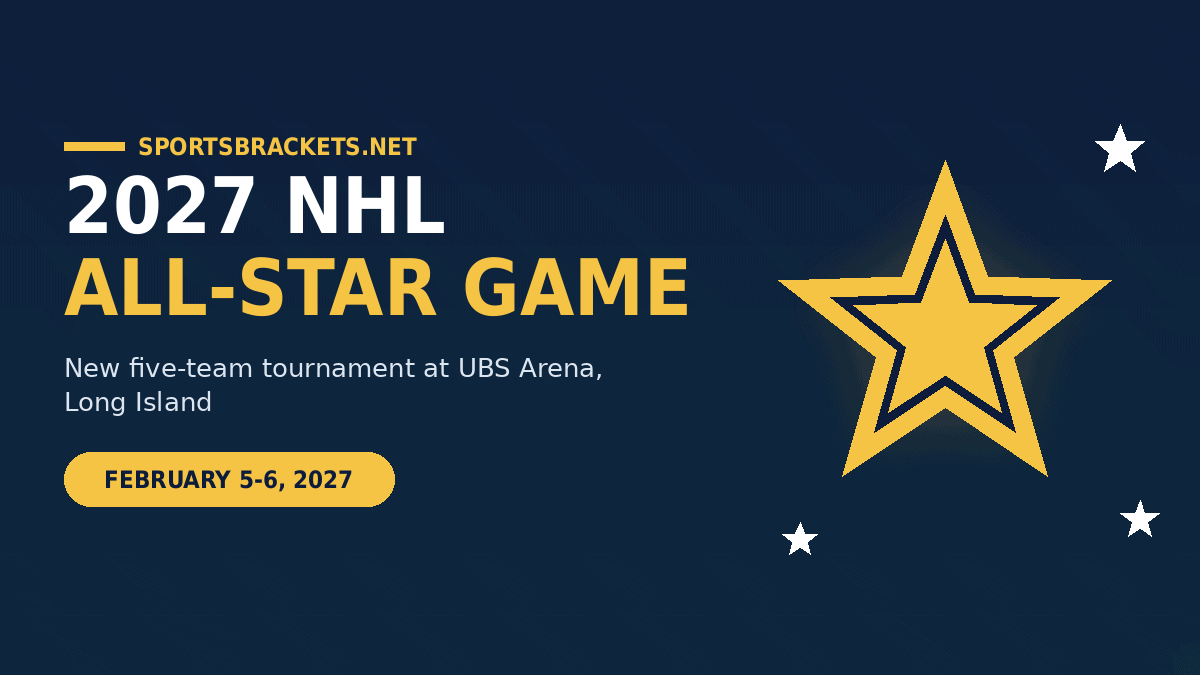 2027 NHL All-Star Game - Sports Brackets 2027 NHL All-Star Game at UBS Arena