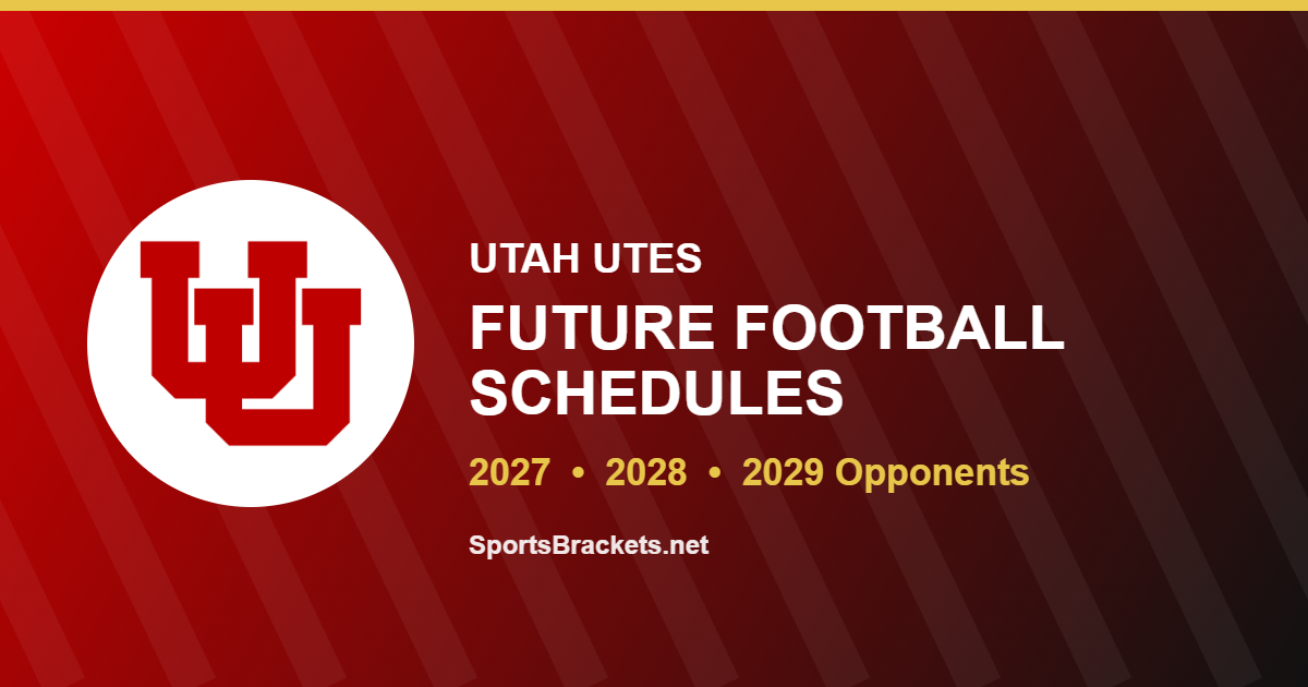 Utah future football schedule for 2027