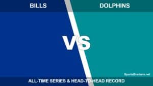 Buffalo Bills vs Miami Dolphins all-time series
