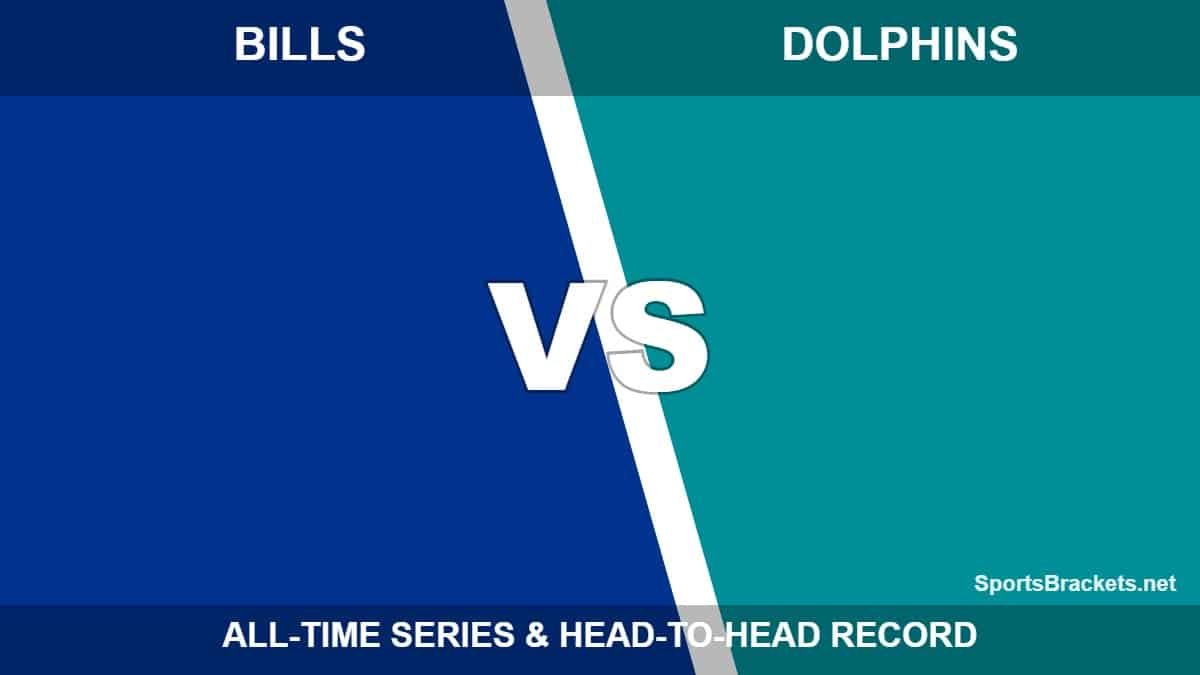 Buffalo Bills vs Miami Dolphins all-time series