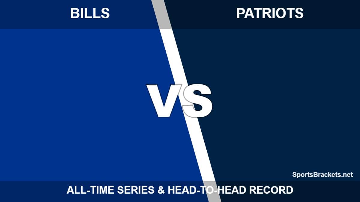 Buffalo Bills vs New England Patriots all-time series - Sports Brackets Buffalo Bills vs New England Patriots all-time series