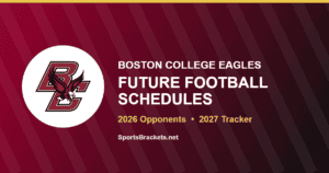 Boston College future football schedule card