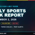 Daily Sports Risk Report September 2, 2026 MLB slate tiered angles and trap alerts graphic