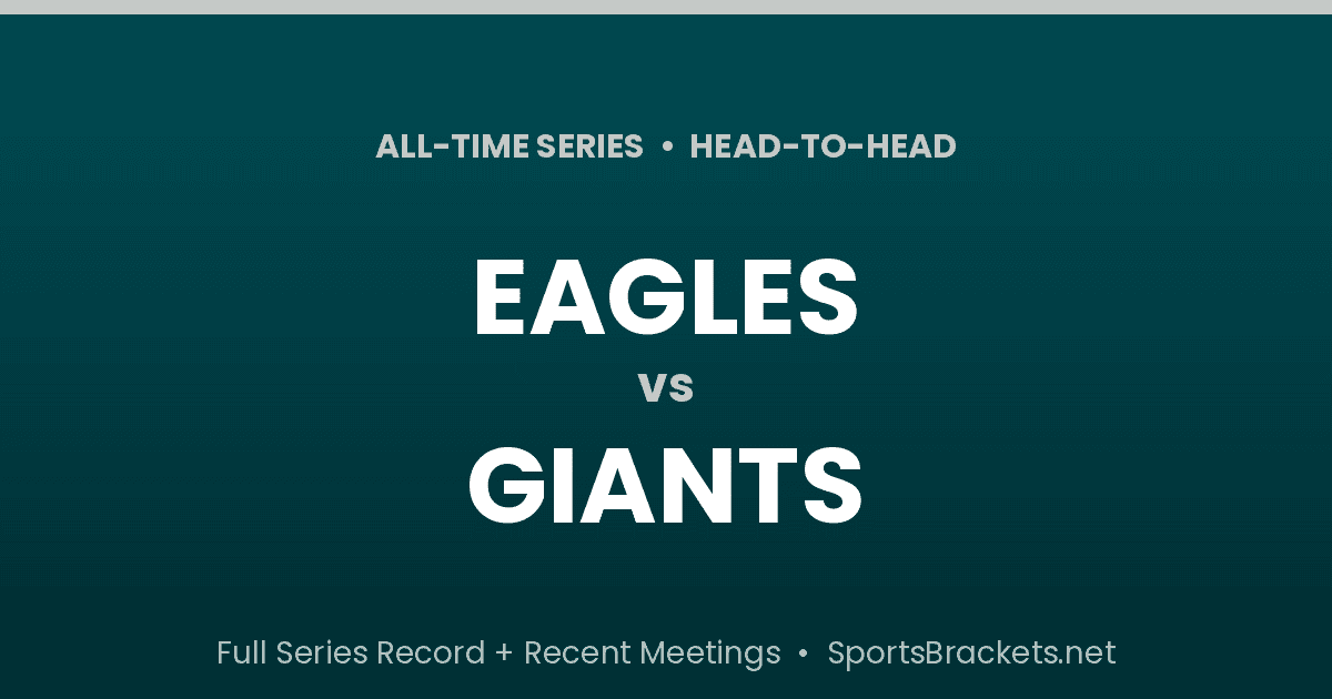 all-time series and head-to-head record
