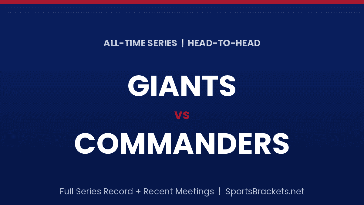 all-time series and head-to-head record