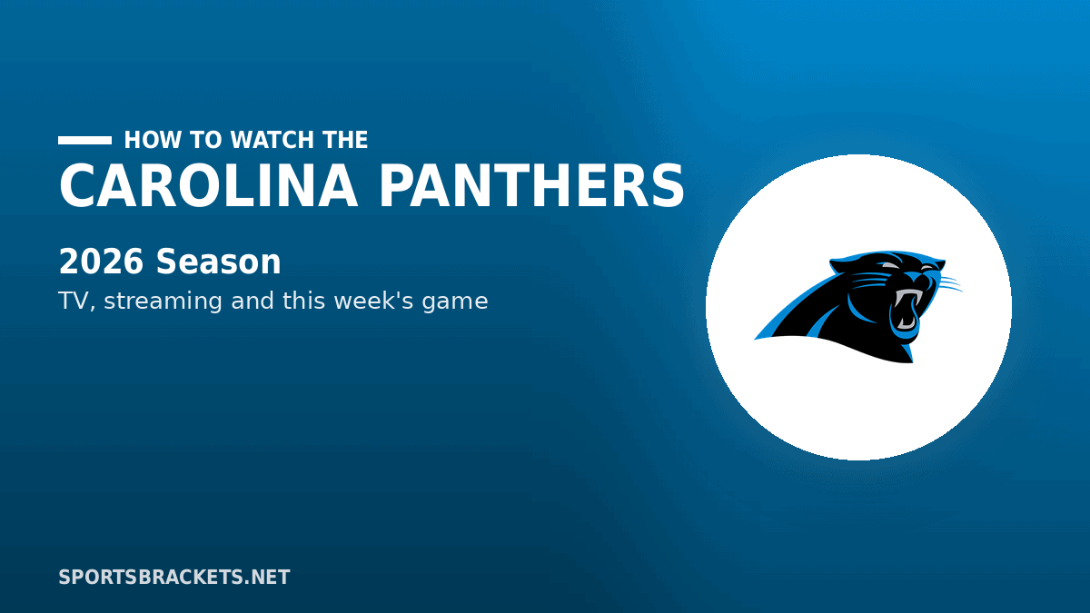 How to Watch the Carolina Panthers in 2026: TV Channels, Streaming & Schedule