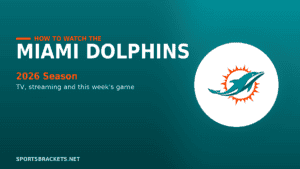 How to watch the Miami Dolphins in 2026