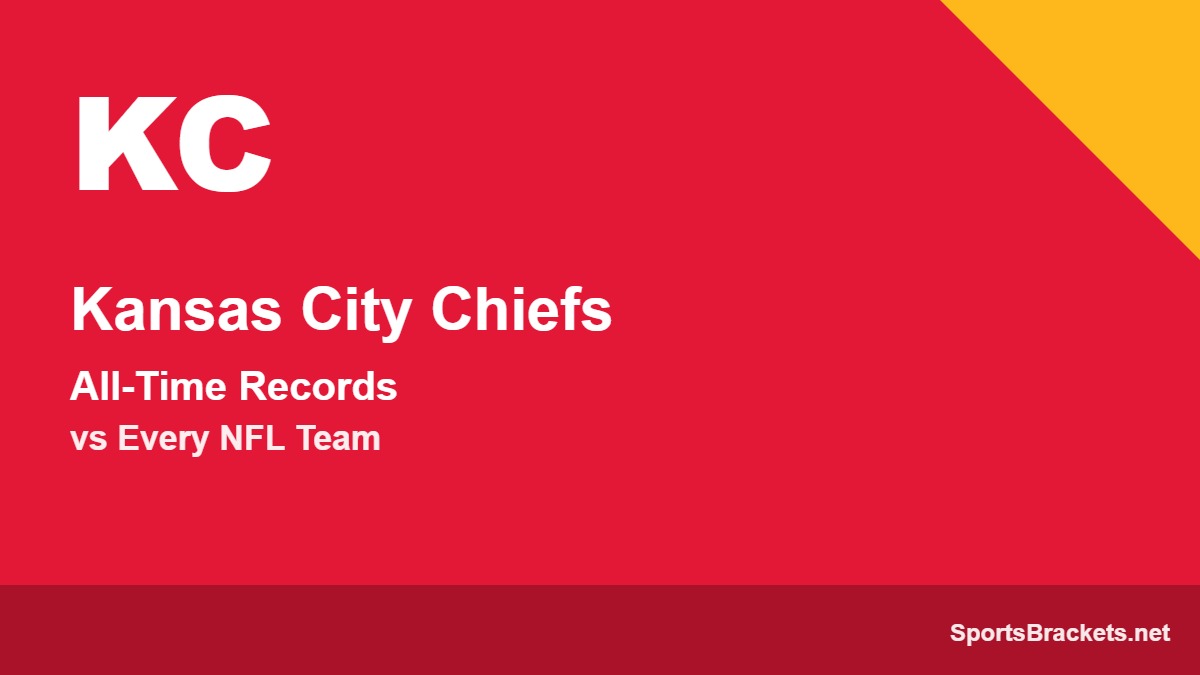 Kansas City Chiefs all-time records vs every NFL team