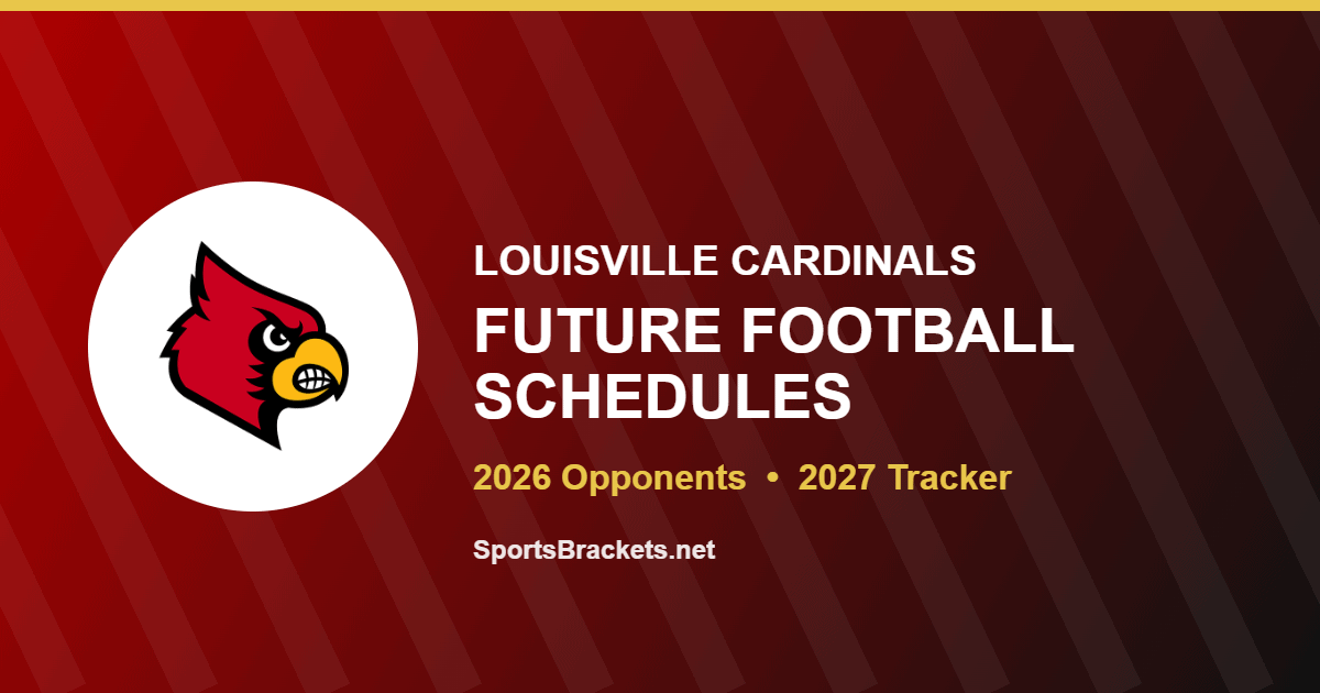 Louisville future football schedule