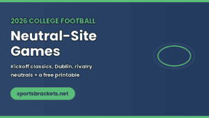 Read more about the article 2026 College Football Neutral-Site Games: Dates, Sites, TV & Printable