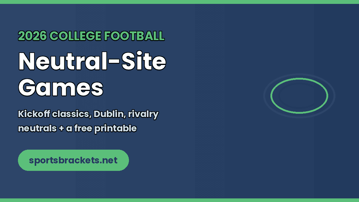2026 college football neutral-site games