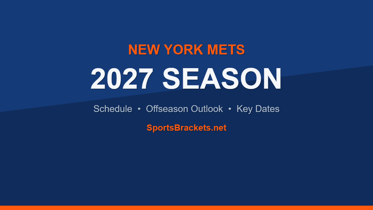 New York Mets 2027 season outlook graphic