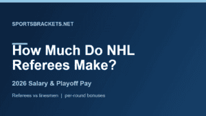 Read more about the article How Much Do NHL Referees Make? 2026 Salary and Playoff Pay