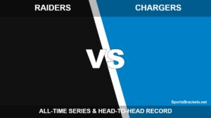 Las Vegas Raiders vs Los Angeles Chargers all-time series