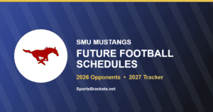 SMU future football schedule card