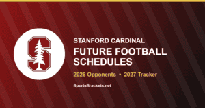 Stanford future football schedule card
