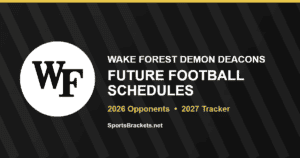 Read more about the article Wake Forest Demon Deacons Future Football Schedule: 2026 ACC Opponents and 2027 Outlook