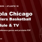 2026-27 Loyola Chicago Ramblers basketball schedule and TV