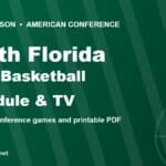 2026-27 South Florida Bulls basketball schedule and TV