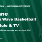 2026-27 Tulane Green Wave basketball schedule and TV