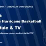 2026-27 Tulsa Golden Hurricane basketball schedule and TV