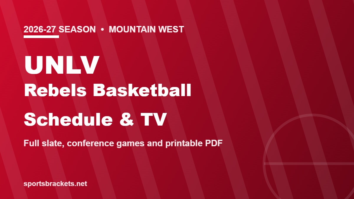 2026-27 UNLV Rebels basketball schedule